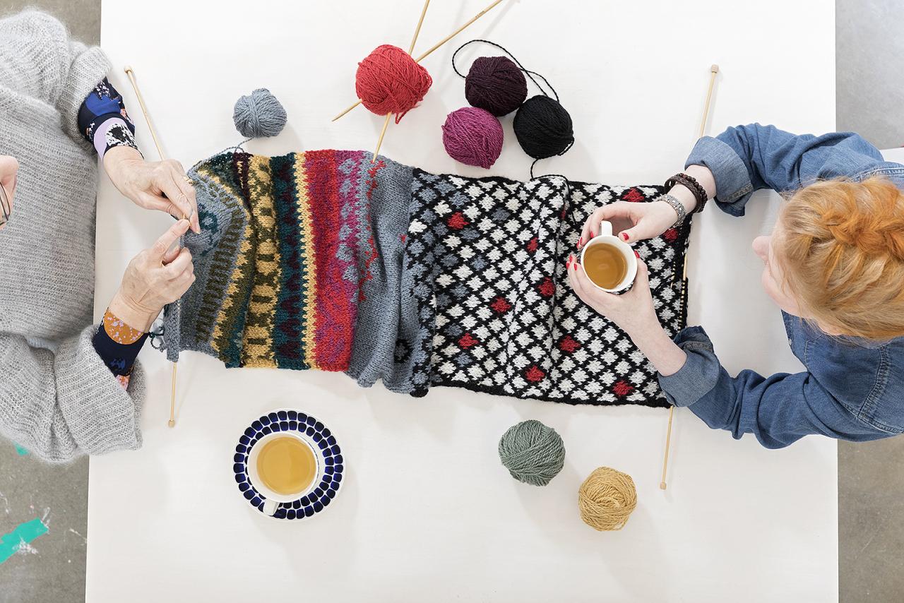 Taitoliitto knitting