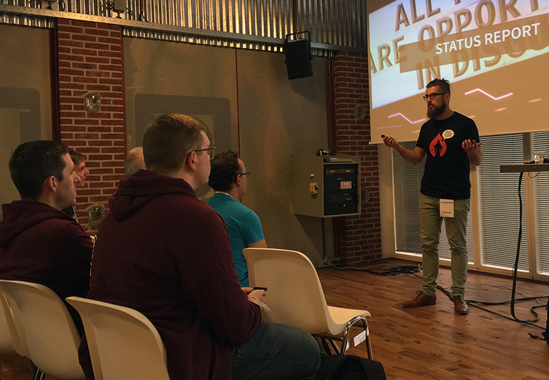 Bart Feenstra talking about PHP-FIG