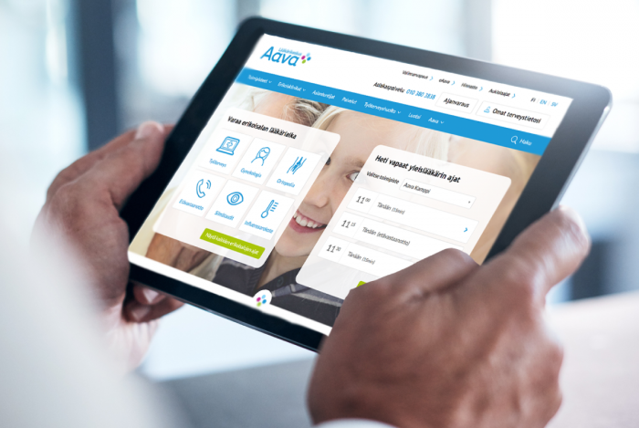 Aava.fi -site