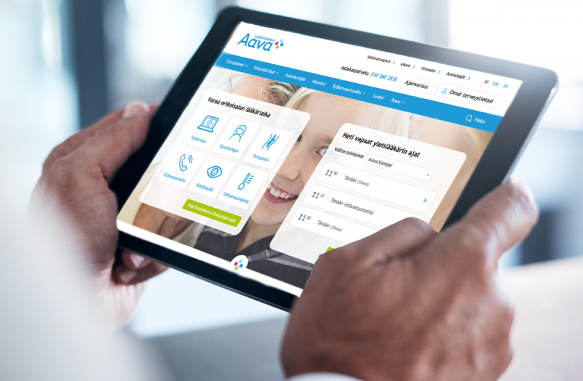 Aava.fi -site